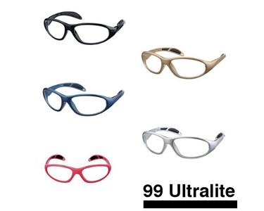 Radiation Protective Eyewear w/ Wrap Around Frames