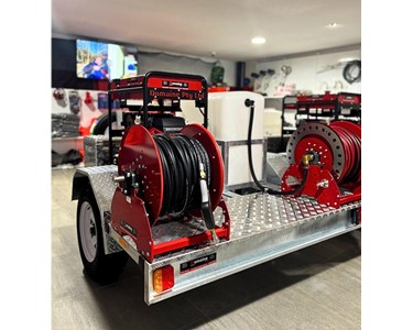 Honda - GX690 Single High Pressure Washer Trailer Package