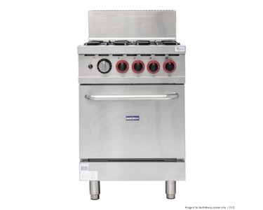 Gasmax - 4 Burner With Oven Flame Failure-LPG