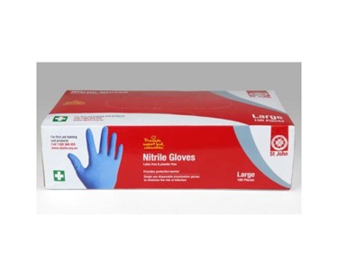 St John - Safety Nitrile Gloves -100 Pack