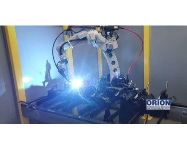 Orion Automation - Panasonic TM2000WG4 robot weld cell – Dual axis Positioner system 