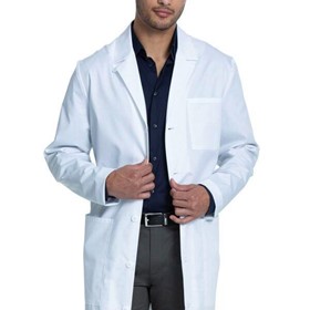 38″ Men’s Lab Coat in White | CK412 WHT 