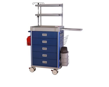 Select Patient Care - Anaesthetic Cart | 5 Drawer - Package 4