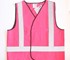 On Site Safety Pink Hi Vis Safety Vest