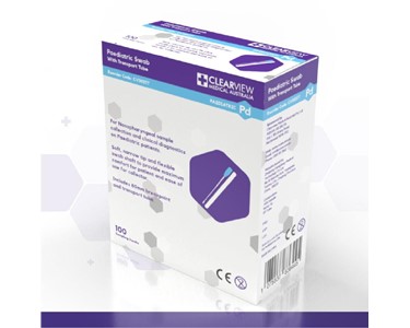 Clearview Medical Australia - Paediatric Swabs with Transfer Tubes