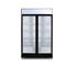 Bromic - GM1000LBECO LED Black 2 Glass Door Upright Display Eco Chiller 
