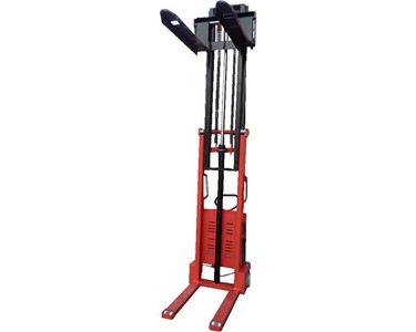 Semi Electric Narrow Pallet Stacker 1500kg (Open Pallet Use Only)