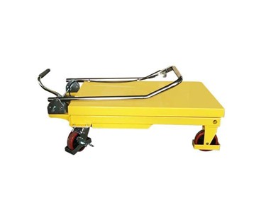 Richmond Wheel & Castor Co - Single Scissor Lift Trolley Table 300kg | SLR002