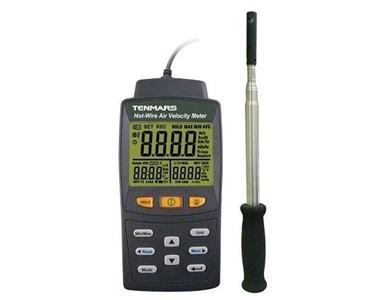 Tenmars - Hot Wire Anemometer up to 99 records | TM-4002 