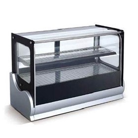 Heated Square Countertop Showcase 900mm | DGHV0530 