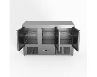 FED-X - Compact Workbench Fridge | XGNS1300B, 368L Capacity