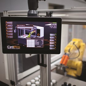 Cellpro Robotic Tending for Mazak CNC Machines