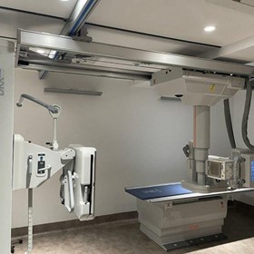 Used DRX-Evolution DR X-Ray system with Ceiling Suspension