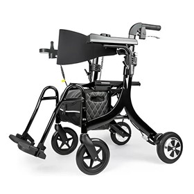 Hybrid Multi Tasker Rollator Walker Electric Wheelchair | 3 In 1 EVO