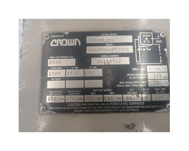 Crown - Used Walkie Reach Truck