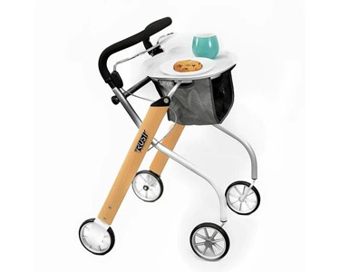 Indoor Mobility Wheelie Walker Rollator Including Tray 6.5kg