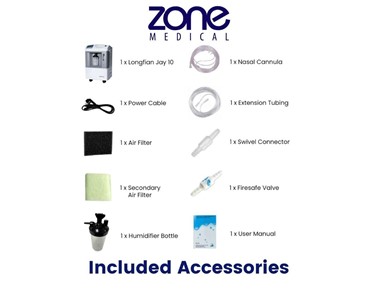 Longfian - Stationary Oxygen Concentrator | Jay10 (Continues flow)