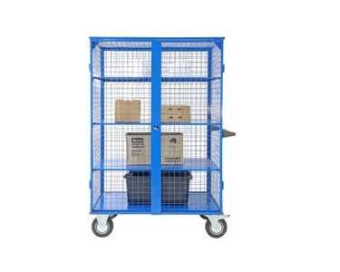 Durolla - Mesh Cage Trolley (With Steel Shelves)