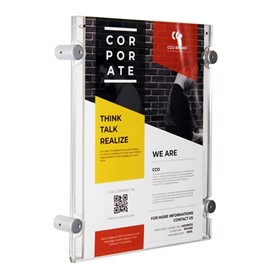 Magnetic Acrylic Poster Holder