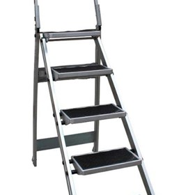 5 Step Compact Step Ladder Little Monstar - 150kg rated