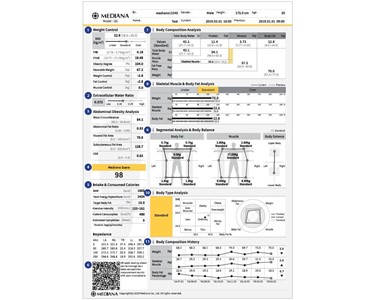 Mediana - i35 Body Composition Analyser Scale