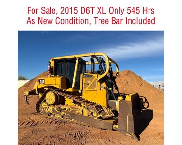 Caterpillar - Used Dozer 2015 D6t XL