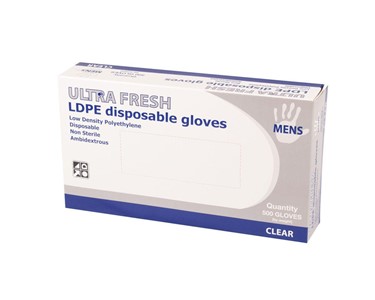 Ultra Fresh - Disposable LDPE Gloves