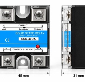 Single Phase 40A Solid State Relay - SSR-40DA