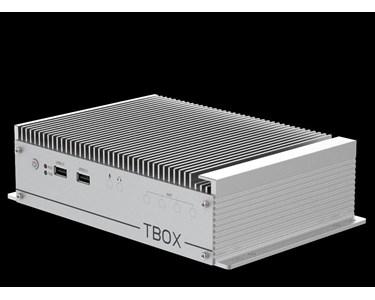 CyberVisuell - Fanless Industrial Box PC Celeron TBOX-12415