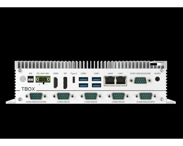CyberVisuell - Industrial Fan-less Box PC Intel 12th Gen. Core i3 TBOX-12D18
