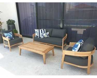 Outdoor Elegance - Teak Outdoor Lounge Setting | Ubud 4pc 