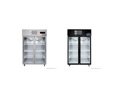 COMMERCIAL UPRIGHT DISPLAY FRIDGE SS - STAINLESS STEEL UPRIGHT FRIDGE