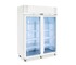 William - Glass Door Upright Fridge / Freezer | Diamond D2