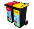 Step-On Wheelie Recycling Bins