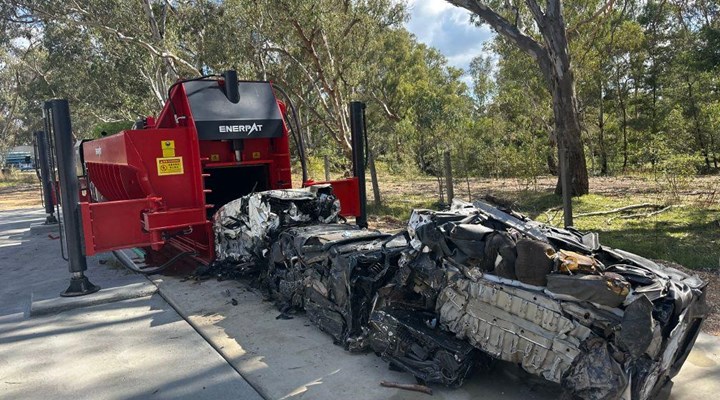 car baler working in Melbourne, Australia