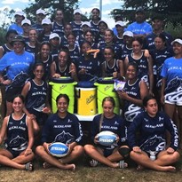 Pryme supports Auckland U18 & 16 Girls at ouch Footy Nationals in 2019