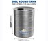 Kingspan 500 Litre Round Aquaplate Steel Water Tank