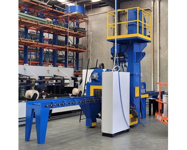 ABSS - Blast Cleaning machine with Dust Collector - Blastech Model 4-TR330-D
