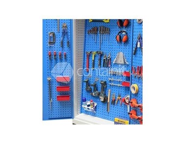 Storeman - Workstation Cabinets with Sloping Tool Board | 1010 Series