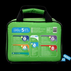 Mini Modular First Aid Kit 3 Series Softpack Emergency - 5 Modules