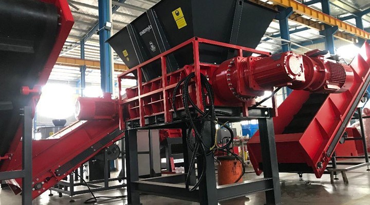Double Shaft Shredder  MSB E1200