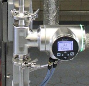 Density and mass flow measurement with the Type 8098 FLOWave multiparameter measuring device