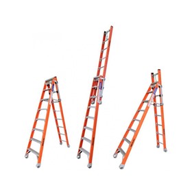 Fibreglass Step Extension Ladder | Pro-Series 2.4m - 4.3m