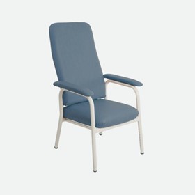 High Back Classic Day Chair - Slate Vinyl