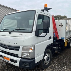 Used Crane Truck | 2016 MITSUBISHI FUSO CANTER 918 