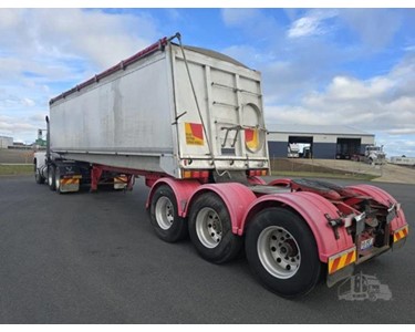 Used End Tipper Trailer | 2010 BYFORD 9.1 m Tri Axle 