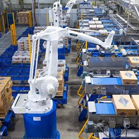 MHM Automation Robotic Palletising System