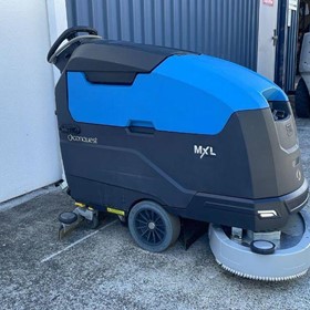 REFURBISHED INDUSTRIAL WALK-BEHIND FLOOR SCRUBBER – CONQUEST HDS75