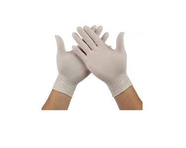 Latex Gloves | TGA Approved Medi-Origin Cream Powder-Free White 