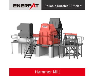 Enerpat - Scrap Metal Hammer Mill | Ferrous & Non-ferrous Metals